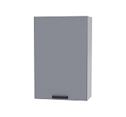 Шкаф верхний сушка с единым фасадом 6С кухня Осло (Белый/Карбон сакура)