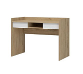 Стол письменный Ирис (Дуб крафт золото/Белый)