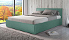 Кровать Верона 1.4 с подъемным механизмом (Мята/Велюр) 
