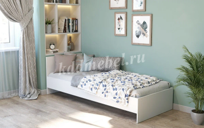 Кровать Лайт КР-004 1.4 (Белый) 