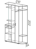 Виза прихожая схема