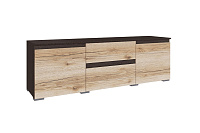 Тумба ТВ Плейона гостиная (Венге/Дуб делано)