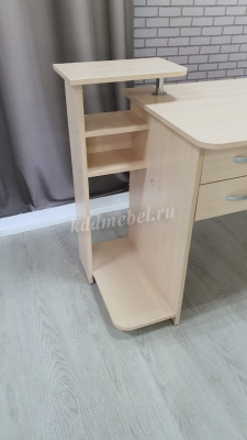 Стол компьютерный Ирбис (Дуб млечный)