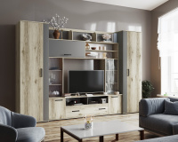 ОГЦС-2 дуб делано+графит серый