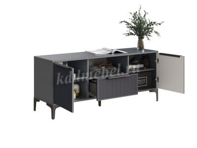 Гостиная Кимберли (Графит/Графит софт)