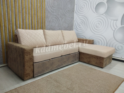 Угловой диван-кровать Классик-15 ДУ (Акционная ткань 1 кат.)