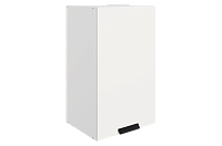 Шкаф навесной Джаз 36.03 L400 H720 (1 дв. гл.) (Белый)