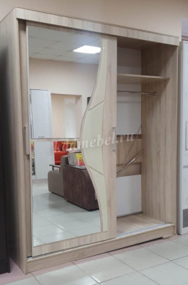 Шкаф-купе Бабочка 1.8 (Дуб сонома)