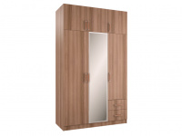 Шкаф 3-ств. с перегородкой шимо