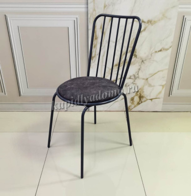 Стул Персей-1 (Графит/Велюр Бурый) тип 1