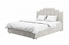 Кровать Амелия 1.6 с подъемным механизмом (Плюш Сильвер)