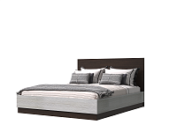 Кровать Адель 1.6 с подъемным механизмом (Дуб венге/Сосна лоредо)