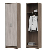 Шкаф Машенька для одежды ШК-203 (Ясень шимо темный/Ясень шимо светлый)