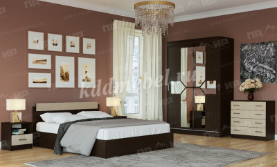 Шкаф-купе Альянс Фаворит 1800 (Венге)