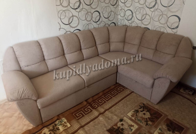 Угловой диван-кровать Блистер ДУ без декора ( 2 кат.)