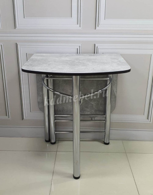 Стол обеденный ВВР пристенный Пластик (Лавант)