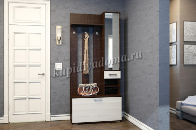 Прихожая с зеркалом Ника ВЗ-910 (Венге/Лоредо)