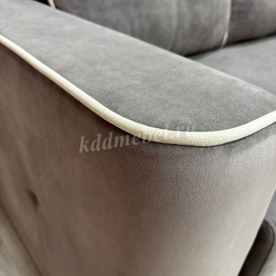 Угловой Диван-кровать Барри ДУ угол справа (Дрим стон/Дрим беж) (2 кат)