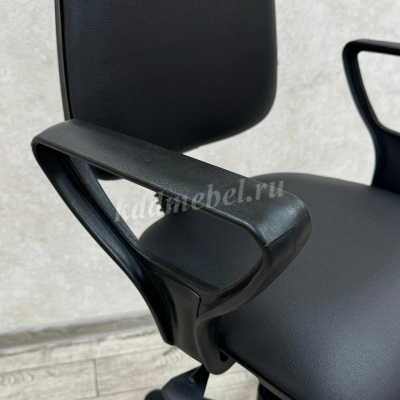 Кресло офисное Престиж Гольф PV-1 кож/зам (Черный)