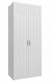 Шкаф для одежды Бискотти (Белый глянец/Белый)