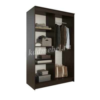 Шкаф-купе Элегант (Ясень шимо темный/Ясень шимо светлый)