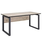 Стол офисный Гермес Лофт 1600 Ст75 (Дуб крафт серый)