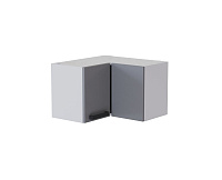 Шкаф верхний угловой УВП 360 кухня Кампео (Белый/Белый снег)