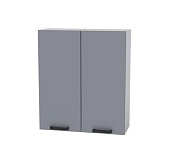 Шкаф верхний высокий сушка В8С кухня Марбл (Белый/Слоновая кость)