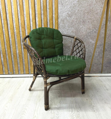 Кресло Bahama (Ротанг №7, ткань Matador 015)