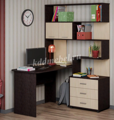 Уголок школьника Паскаль СТ-103 (Венге/Дуб молочный)