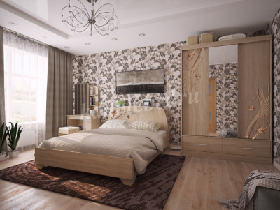 Шкаф-купе 0.6 Виктория-1 (Дуб сонома)