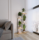 Подставка для цветов Шафран-15Л (Черный)