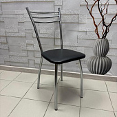 Стул обеденный Трио Лайт (Черная экокожа)