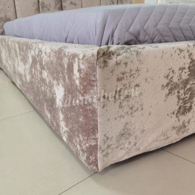 Кровать Амелия 1.6 с подъемным механизмом (Плюш Латте)