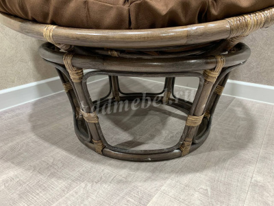 Кресло Papasan (Ротанг №7, ткань Matador 010)