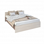 Кровать Басса КР-557 1.4 (б/м) (Ясень шимо темный/Ясень шимо светлый)