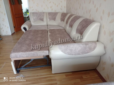 Угловой диван-кровать Премьер с двумя подлокотниками (1 кат.)