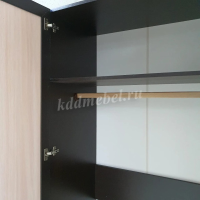 Шкаф платяной Эльза (Венге/Дуб молочный)