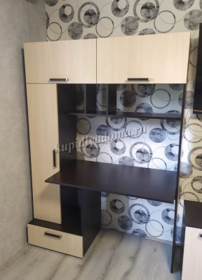 Стол компьютерный Квартет-11 (Венге/Дуб молочный)