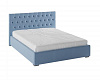 Кровать Октавия 1.6 с подъемным механизмом (Светло-голубой)