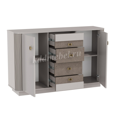 Комод Фантазия 34.11 (Кашемир/Дуо/Kroning кашемир патина)