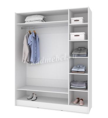 Шкаф-купе Браун Б681 1800 (Белый) 