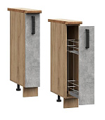 Шкаф нижний ШНБ 150 Кухня Пасадена (Дуб вотан) БЕЗ СТОЛЕШНИЦЫ