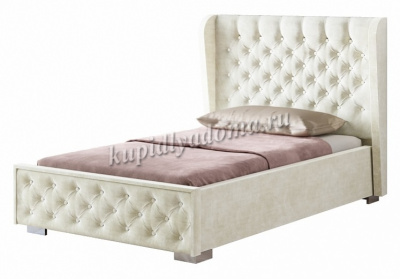 Кровать Франческа 1.6 с подъемным механизмом (Крем) 
