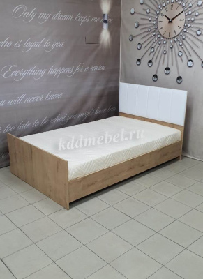 Кровать Лего 1.2 (Дуб бунратти/Белый)