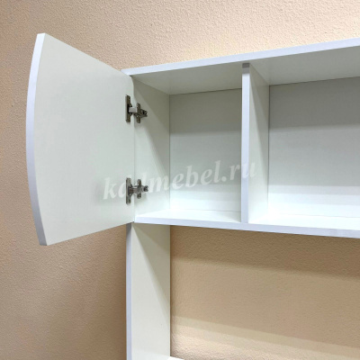 Стол компьютерный Эра №2 (Белый текстурный)