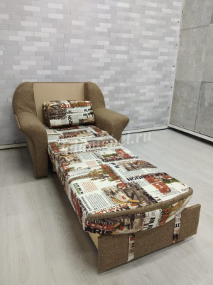 Кресло-кровать Уют с мягкими подлокотниками (1 кат.)