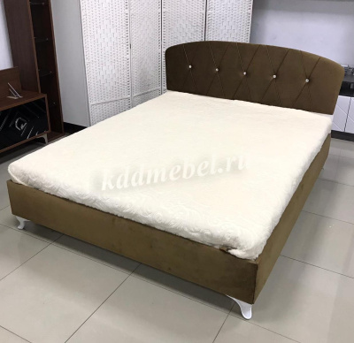 Кровать мягкая Adelina 1.6 (Ажур 22)