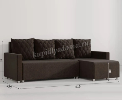Диван-угловой Техас-2 (Коричневый)