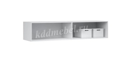 Антресоль Лацио Шкафа 4д (Белое дерево)